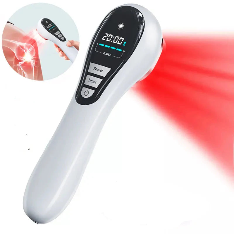 NEW 650nm 808nm Low Level Laser Red Light Therapy Device Cold Laser Arthritis Physical Therapy Equipment Pain Relief Health Care - WiseWell.Shop